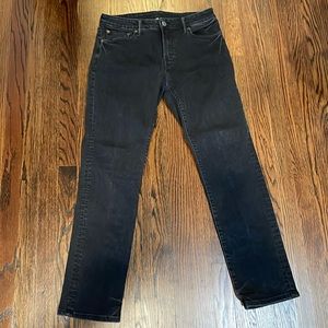 American Eagle men's slim straight black jeans size 32 x 32